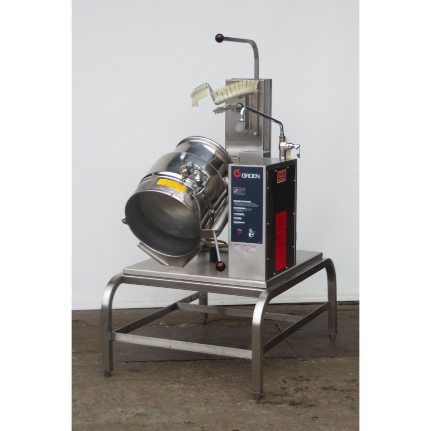 Groen TDB-20C TA/2 Electric steam kettle with dual agitator