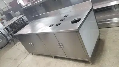 Fountain Table - Stainless Steel for Restaurant