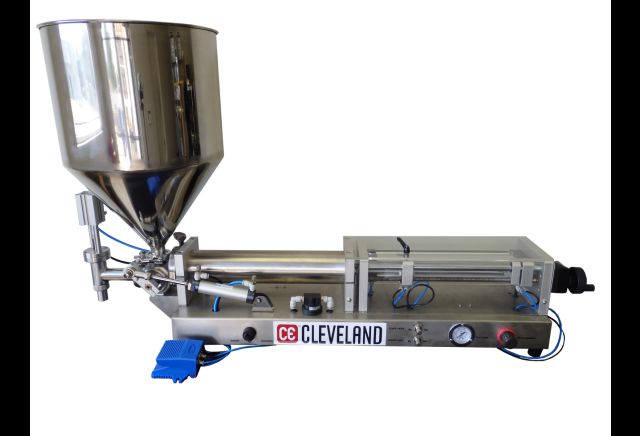 Cleveland Equipment SGP-120 Liquid Piston Filler – 30–120ml Stainless Filling Machine