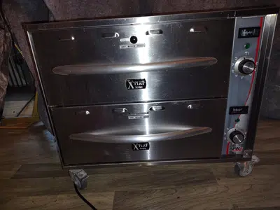 APW Wyott / Standex X*PERT 2-Drawer Countertop Holding Food Warmer (Model HDDi-2)