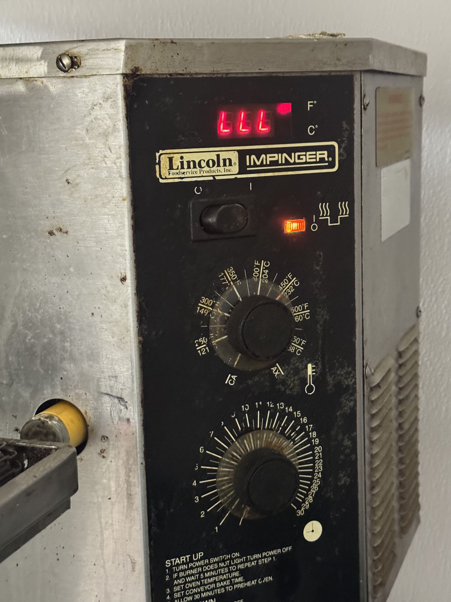 Lincoln Impinger oven