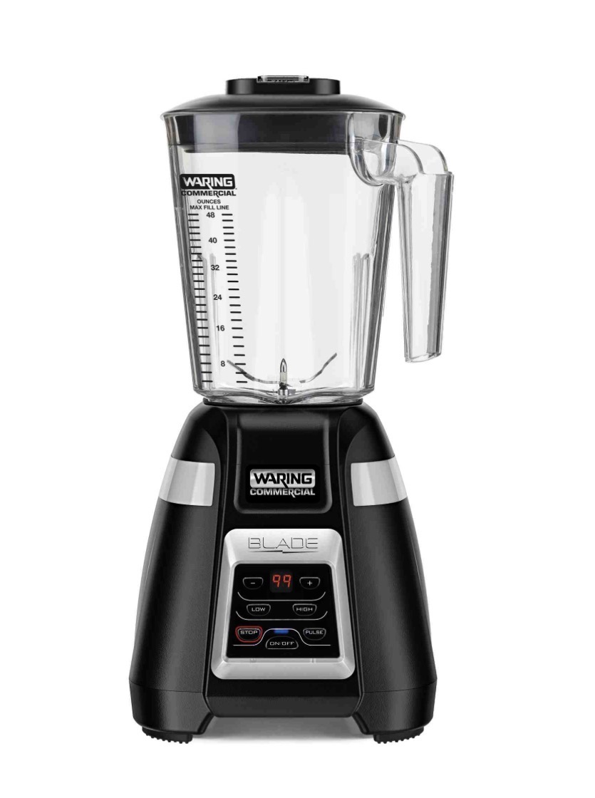 Waring BB340 Blade 48 oz. Bar Blender with Copolyester Container, Electronic Keypad Controls, and Timer - 120V