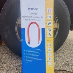 NIB Commercial Quick Disconnect Hose Kit for Natural Gas Equipment