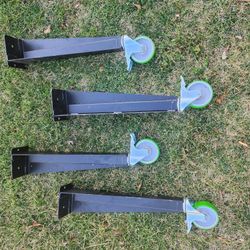 Convection Oven Legs with Castors New Never been Used Hardware included 1 set of 4 left $100