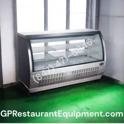 New Commercial Deli Case Refrigerated Display Meat Cheese