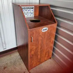 Trash Can Cabinet for Restaurant Dining Room Commercial