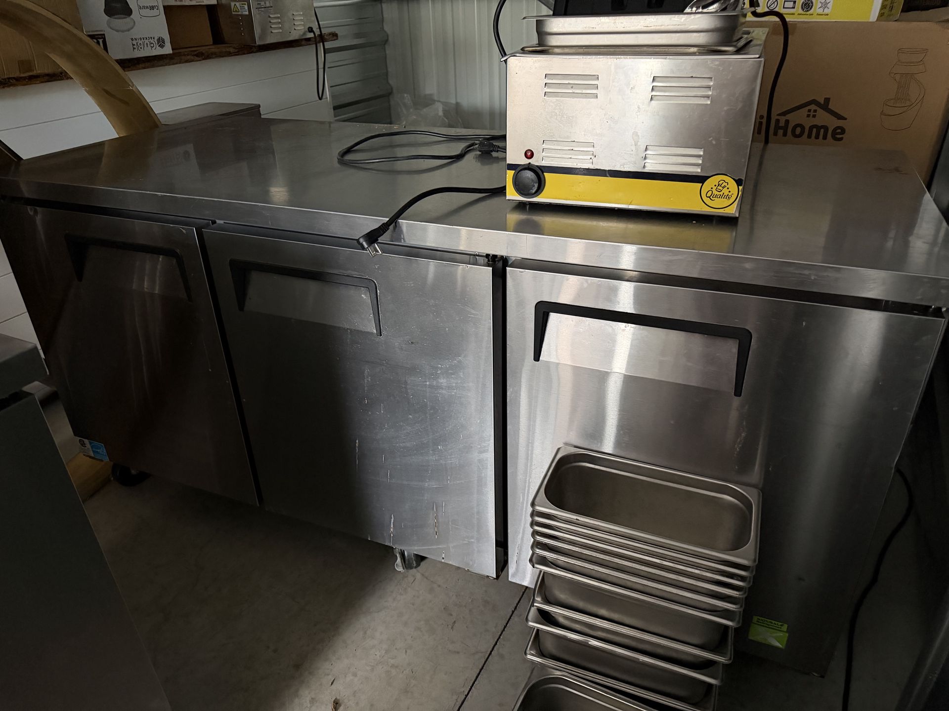 72 RefrigerationX (made by Turbo Air) undercounter refrigerator 